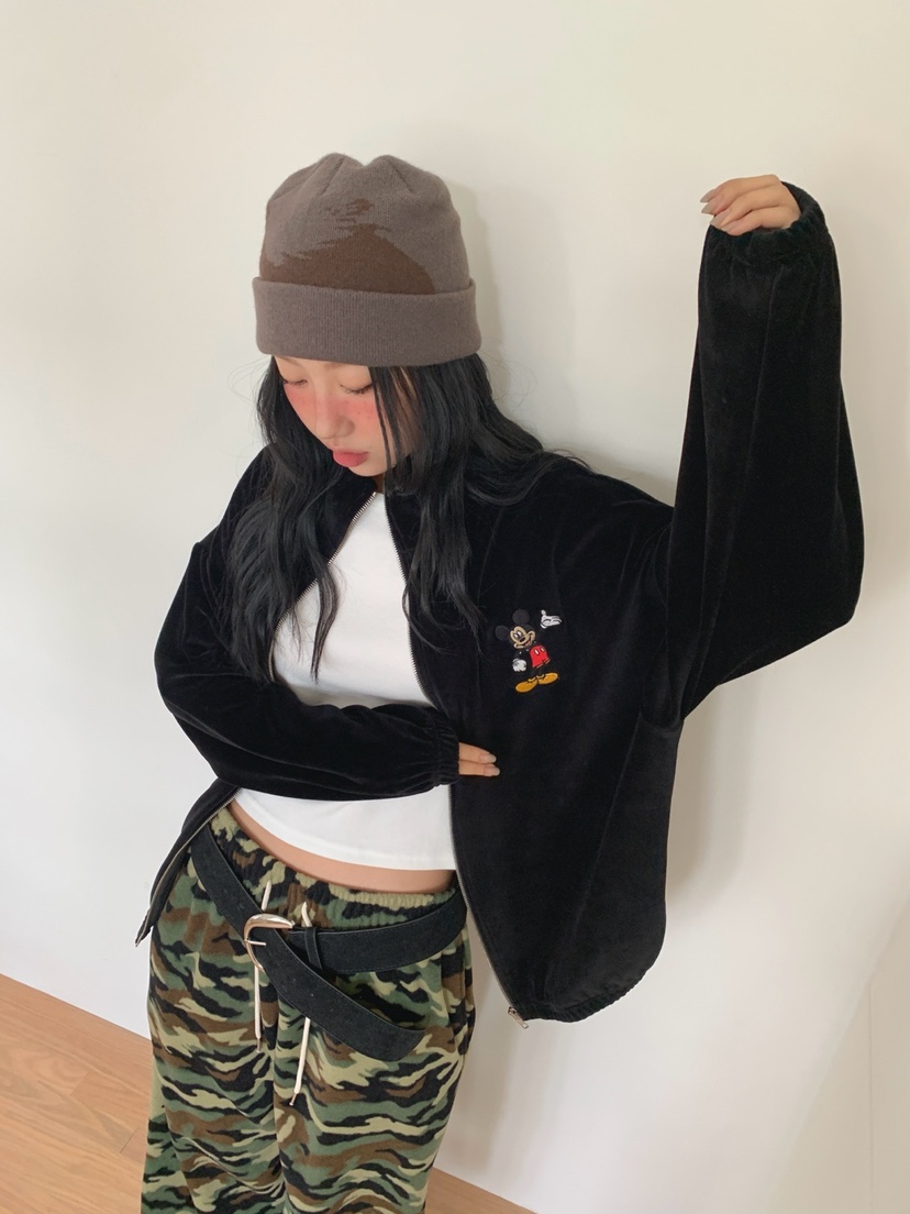 TOLL東大門㊣代購女裝新款人氣25秋冬真品推薦職業衛衣拉鏈TOLL衛衣