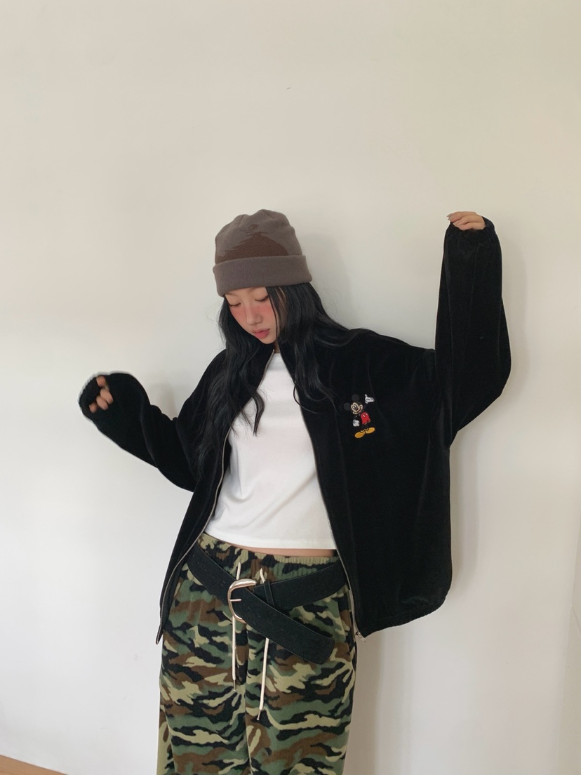 TOLL東大門㊣代購女裝新款人氣25秋冬真品推薦職業衛衣拉鏈TOLL衛衣