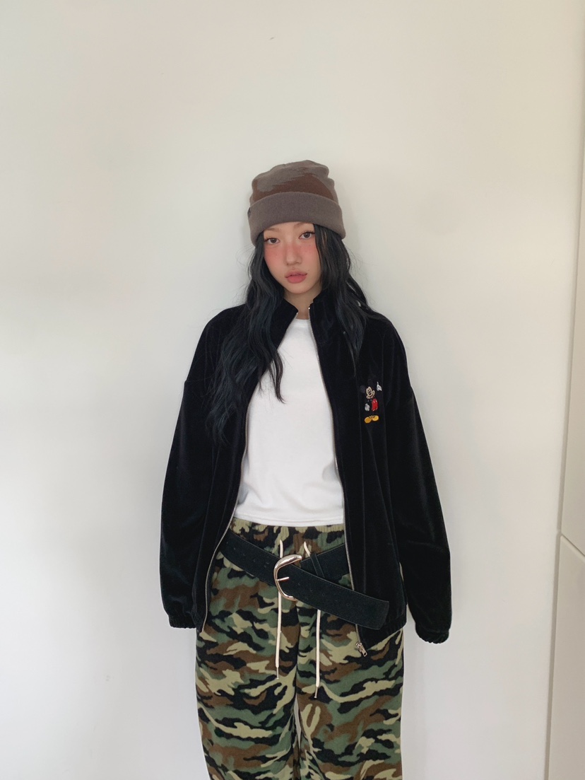 TOLL東大門㊣代購女裝新款人氣25秋冬真品推薦職業衛衣拉鏈TOLL衛衣