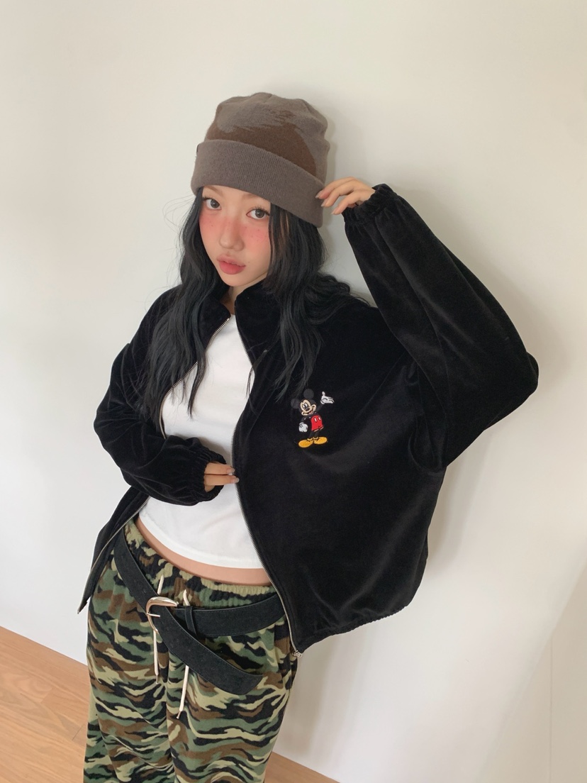 TOLL東大門㊣代購女裝新款人氣25秋冬真品推薦職業衛衣拉鏈TOLL衛衣