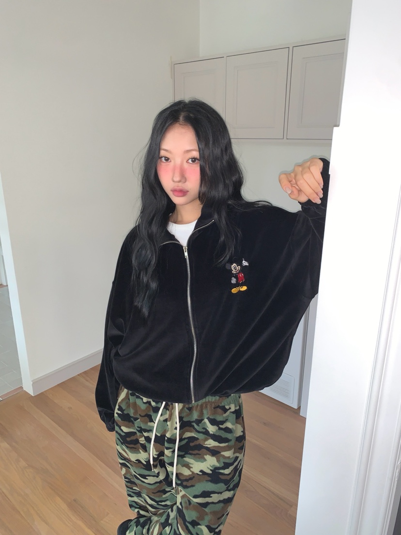 TOLL東大門㊣代購女裝新款人氣25秋冬真品推薦職業衛衣拉鏈TOLL衛衣