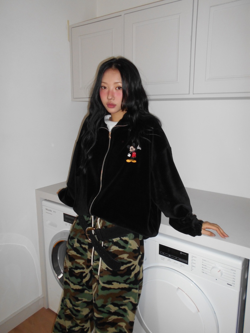 TOLL東大門㊣代購女裝新款人氣25秋冬真品推薦職業衛衣拉鏈TOLL衛衣