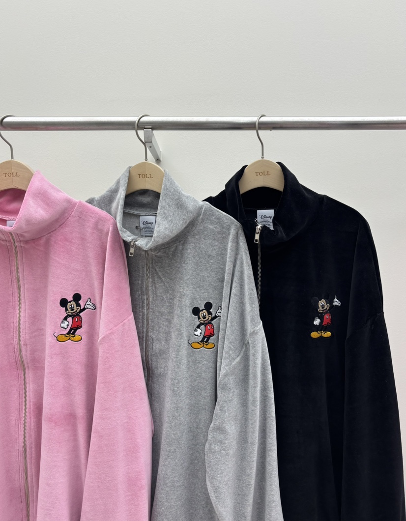 TOLL東大門㊣代購女裝新款人氣25秋冬真品推薦職業衛衣拉鏈TOLL衛衣