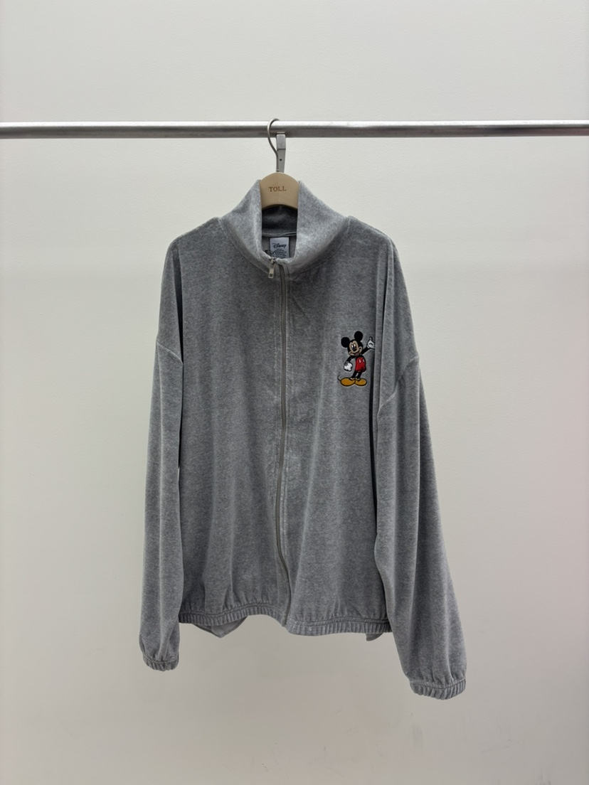 TOLL東大門㊣代購女裝新款人氣25秋冬真品推薦職業衛衣拉鏈TOLL衛衣圖色2