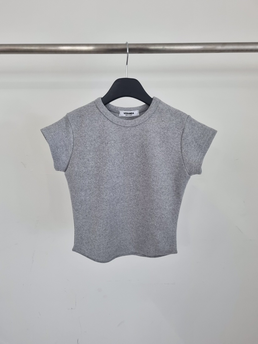 VERANDA東大門㊣直郵女士新款時尚25秋冬休閑真品推薦人氣T恤VERANDAT恤圖色2