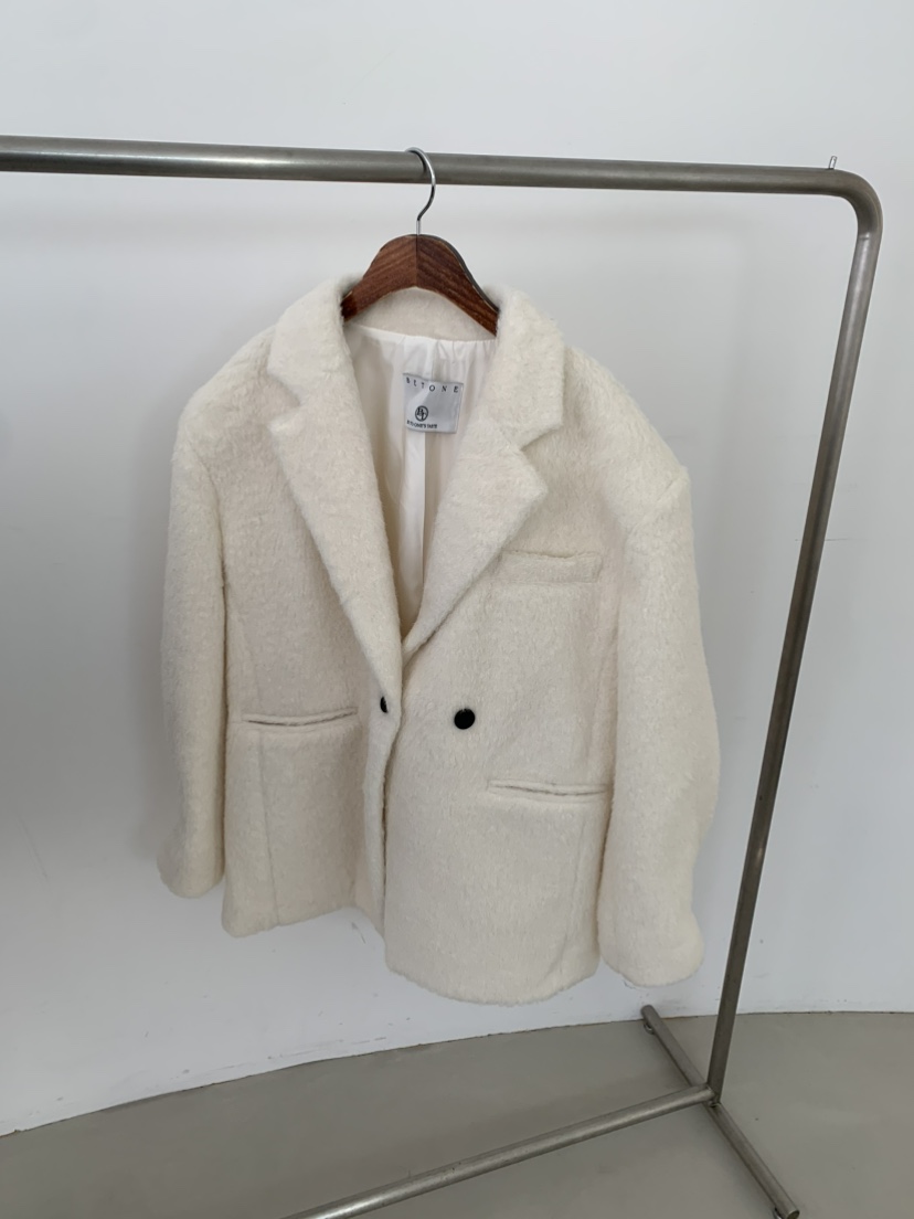 BETONE東大門㊣代購女士新款人氣時尚25秋冬職業推薦短款大衣BETONE短款大衣