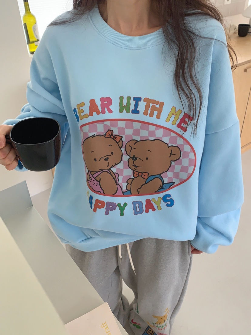 TOLL韓國代購㊣女士新品人氣真品熱賣休閑25秋冬推薦衛衣加絨TOLL衛衣