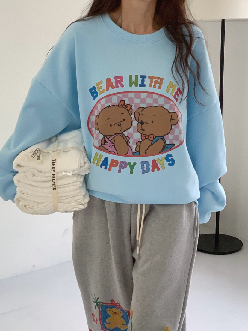 TOLL韓國代購㊣女士新品人氣真品熱賣休閑25秋冬推薦衛衣加絨TOLL衛衣