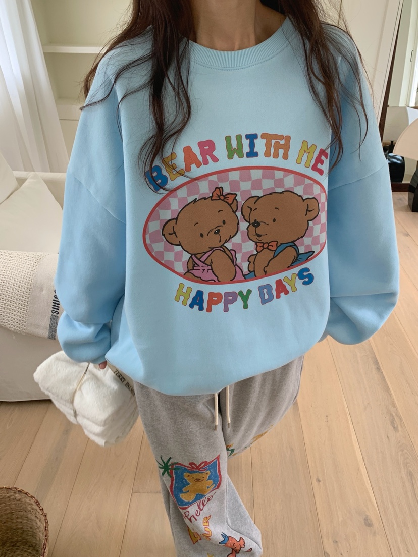 TOLL韓國代購㊣女士新品人氣真品熱賣休閑25秋冬推薦衛衣加絨TOLL衛衣