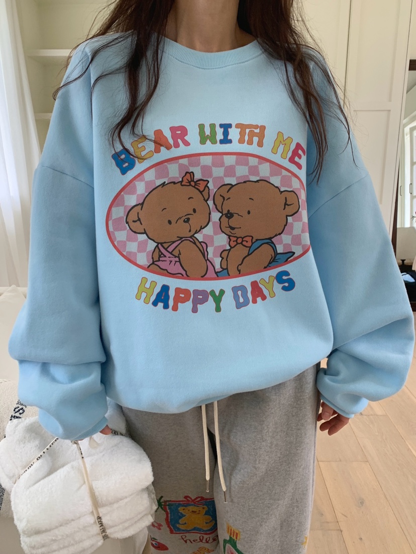 TOLL韓國代購㊣女士新品人氣真品熱賣休閑25秋冬推薦衛衣加絨TOLL衛衣