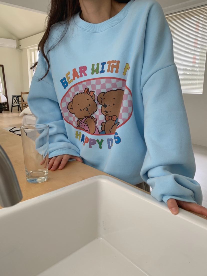 TOLL韓國代購㊣女士新品人氣真品熱賣休閑25秋冬推薦衛衣加絨TOLL衛衣