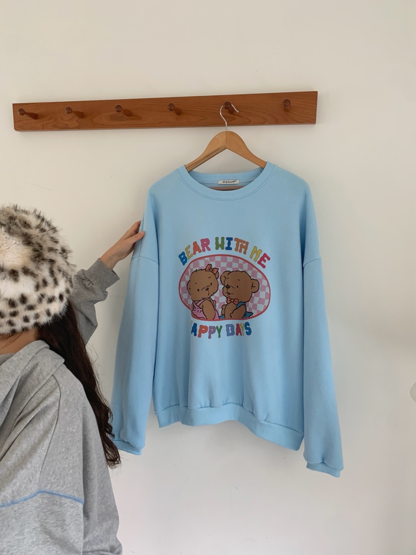 TOLL韓國代購㊣女士新品人氣真品熱賣休閑25秋冬推薦衛衣加絨TOLL衛衣