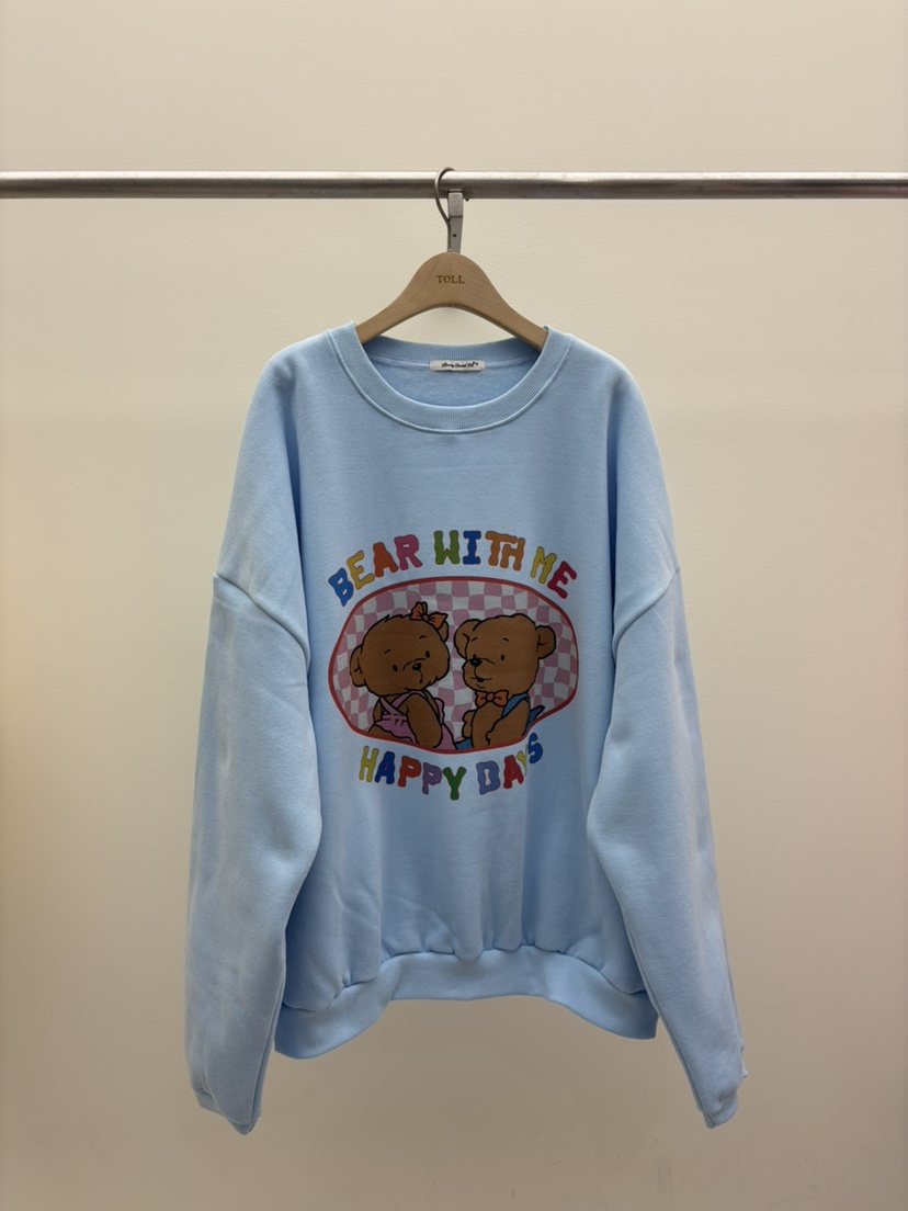 TOLL韓國代購㊣女士新品人氣真品熱賣休閑25秋冬推薦衛衣加絨TOLL衛衣圖色2