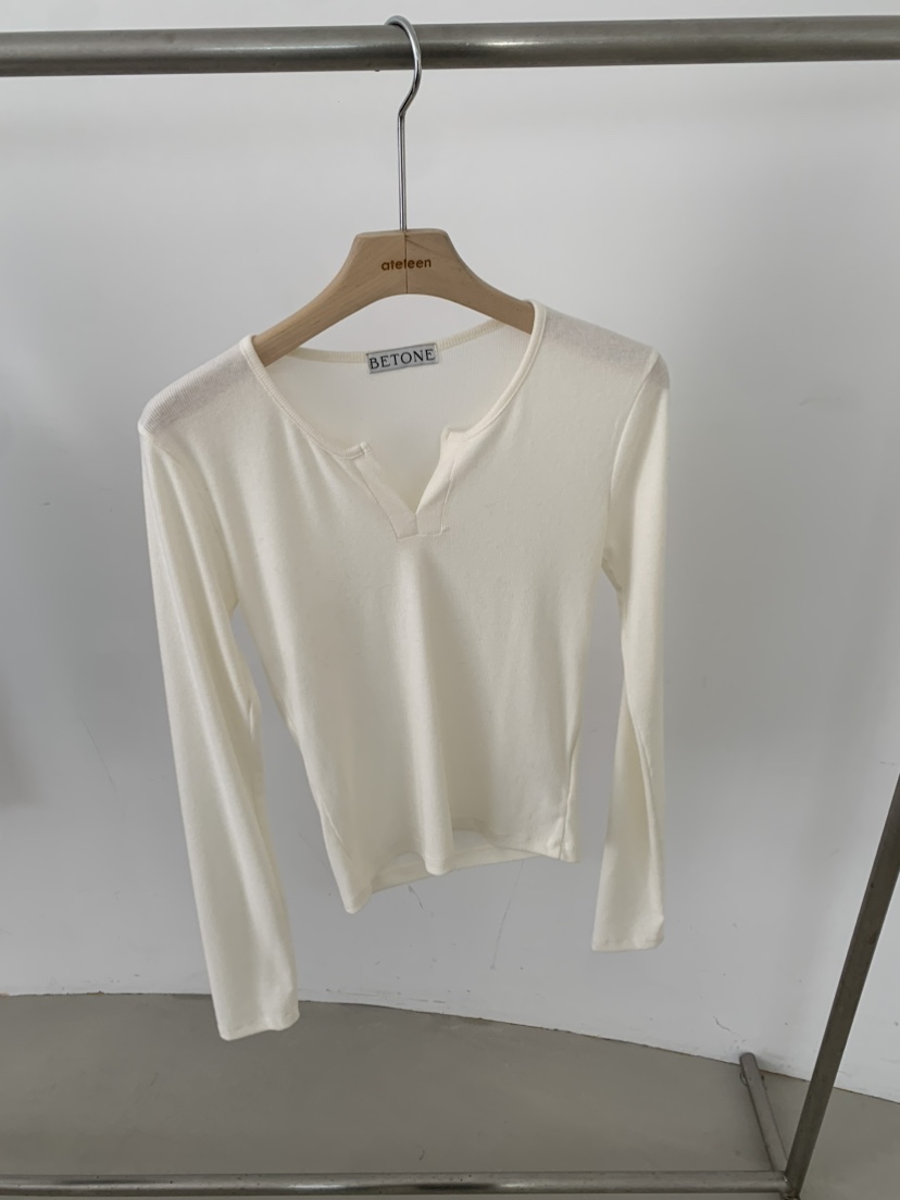 BETONE韓國代購㊣女士新款休閑25秋冬職業推薦時尚人氣長袖T恤BETONE長袖T恤