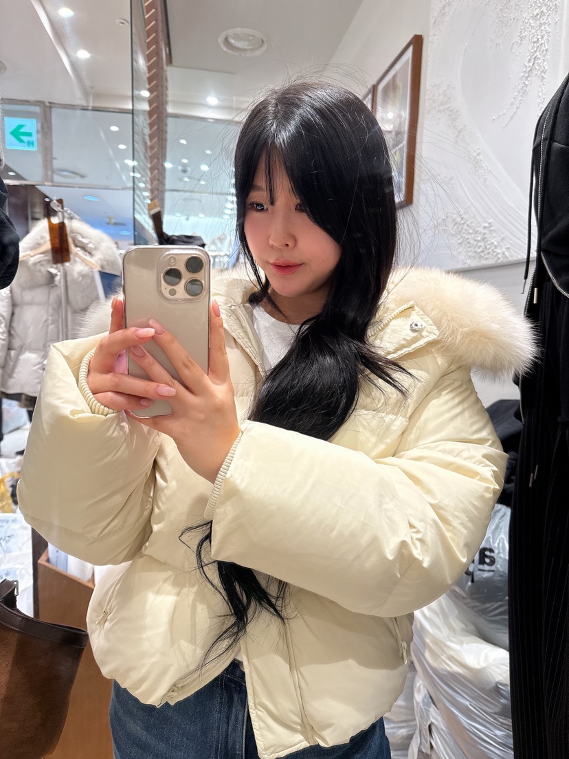 DE GO YOU韓國代購㊣女裝新品休閑熱賣真品短款羽絨服狐貍DE GO YOU短款羽絨服