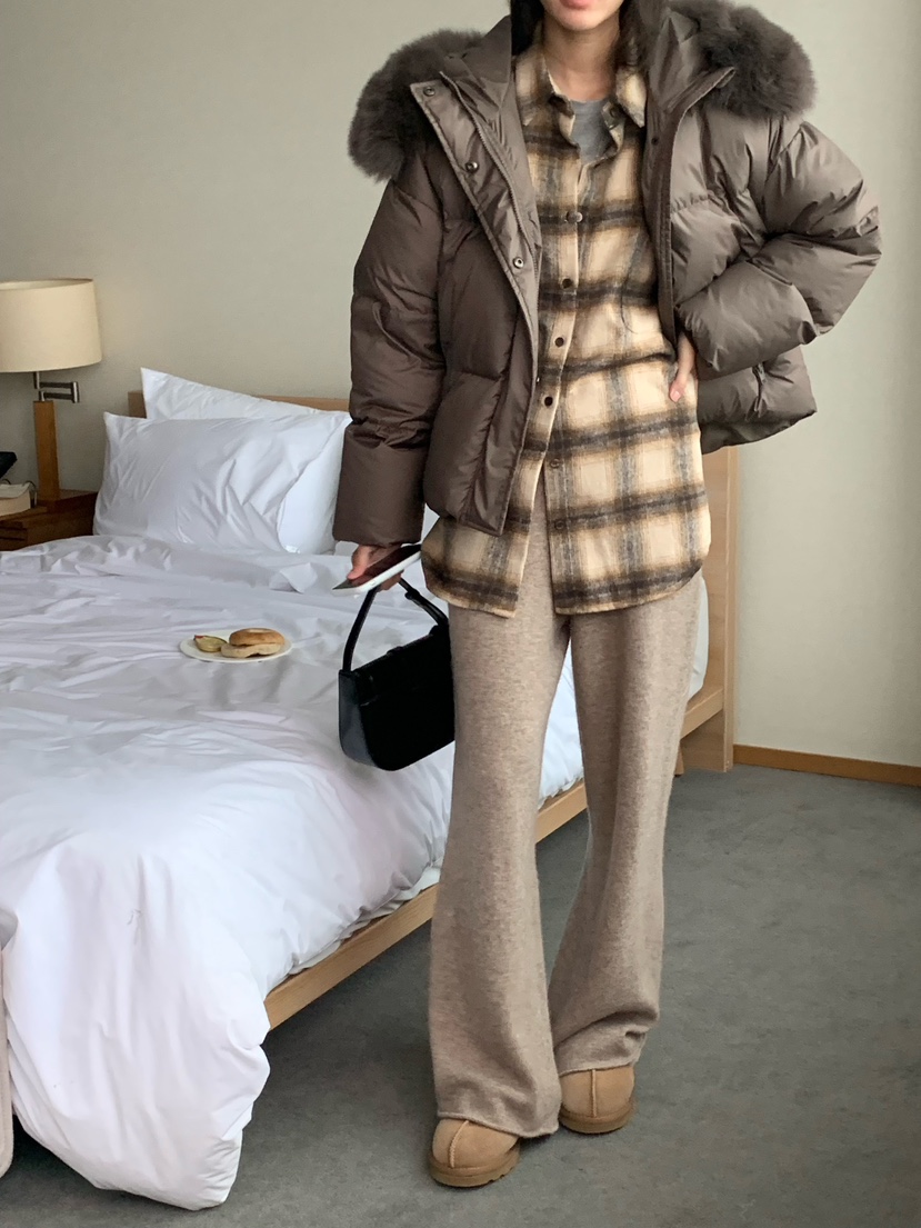 DE GO YOU韓國代購㊣女裝新品休閑熱賣真品短款羽絨服狐貍DE GO YOU短款羽絨服