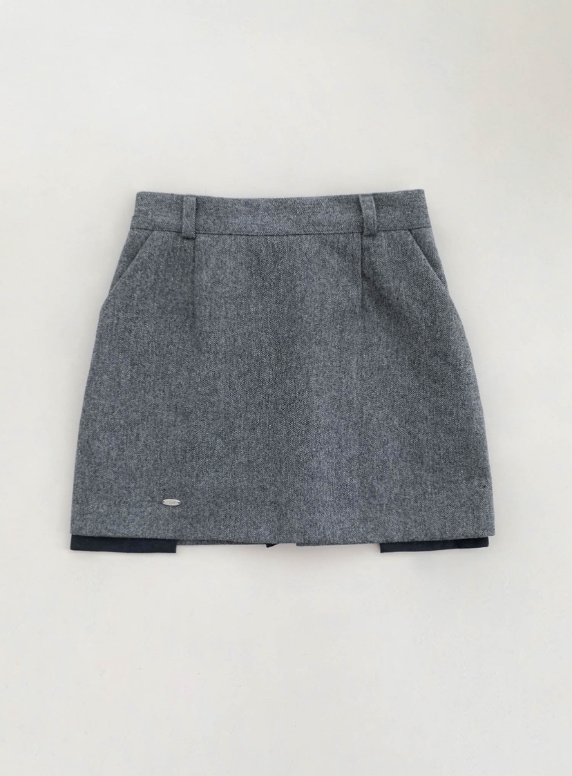 SLIT東大門㊣直郵女士新款真品推薦25秋冬時尚熱賣人氣短裙SLIT短裙