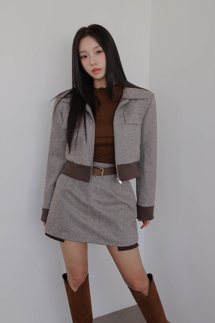 SLIT東大門㊣直郵女士新款真品推薦25秋冬時尚熱賣人氣短裙SLIT短裙