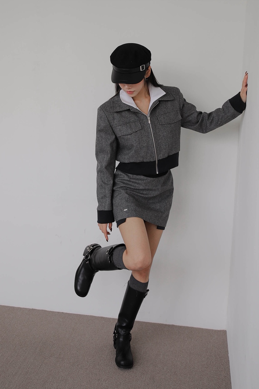 SLIT東大門㊣直郵女士新款真品推薦25秋冬時尚熱賣人氣短裙SLIT短裙