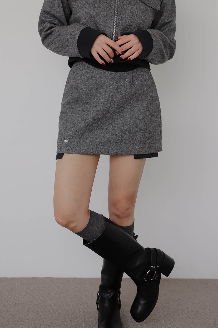 SLIT東大門㊣直郵女士新款真品推薦25秋冬時尚熱賣人氣短裙SLIT短裙