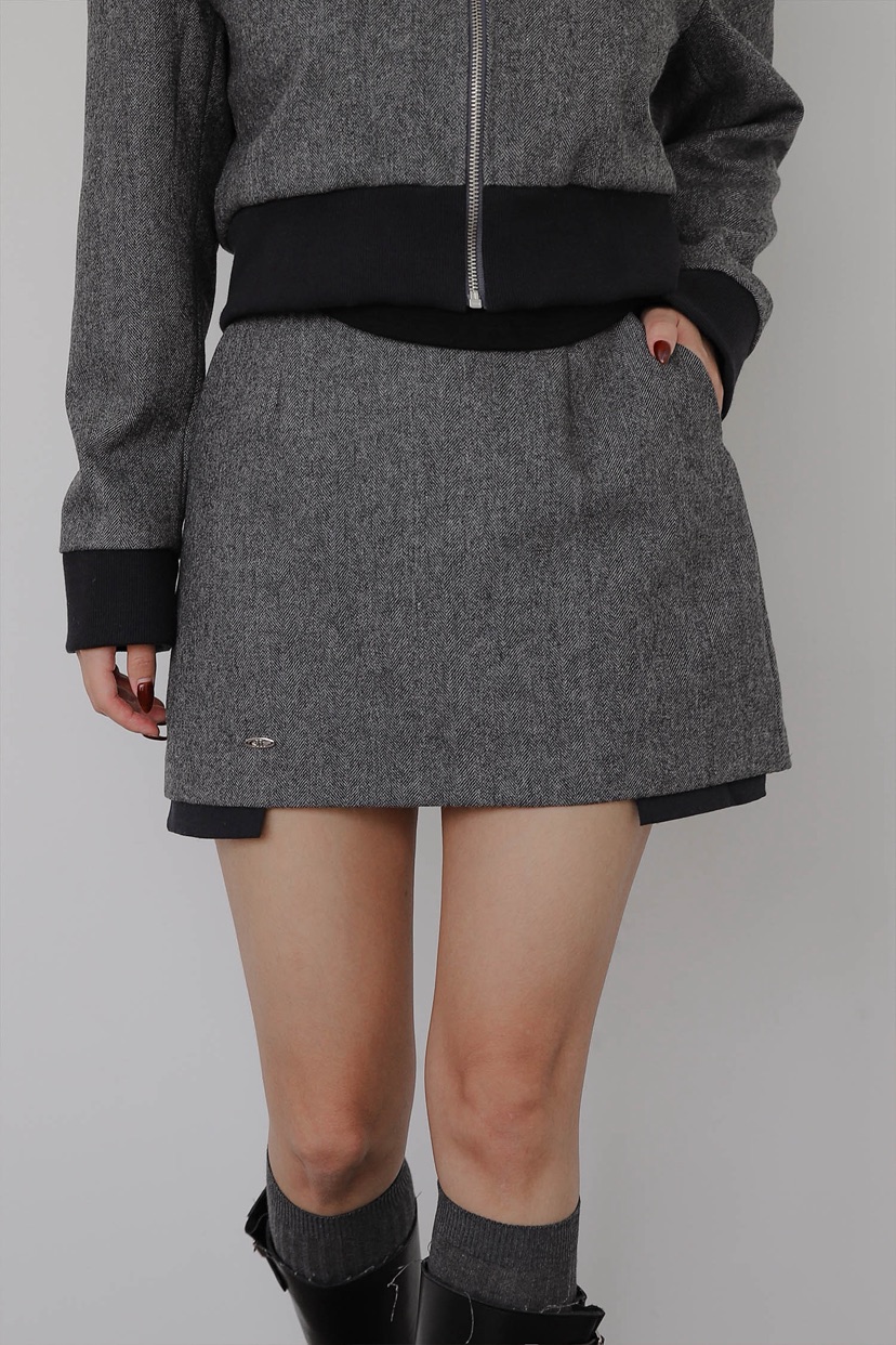 SLIT東大門㊣直郵女士新款真品推薦25秋冬時尚熱賣人氣短裙SLIT短裙