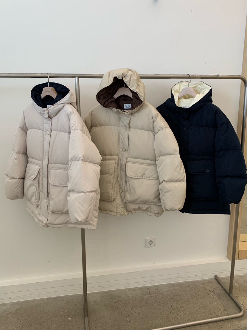 COBALT BLUE東大門㊣代購女裝新款休閑時尚人氣推薦短款棉服COBALT BLUE短款棉服