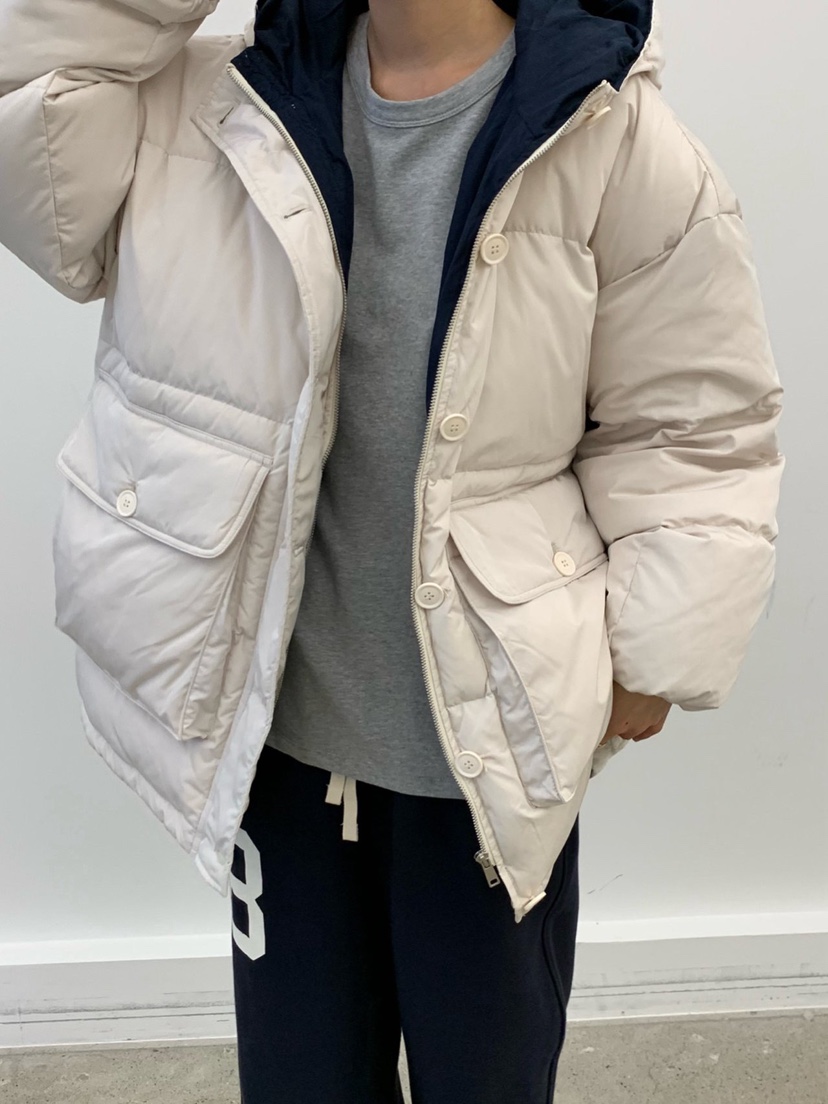 COBALT BLUE東大門㊣代購女裝新款休閑時尚人氣推薦短款棉服COBALT BLUE短款棉服