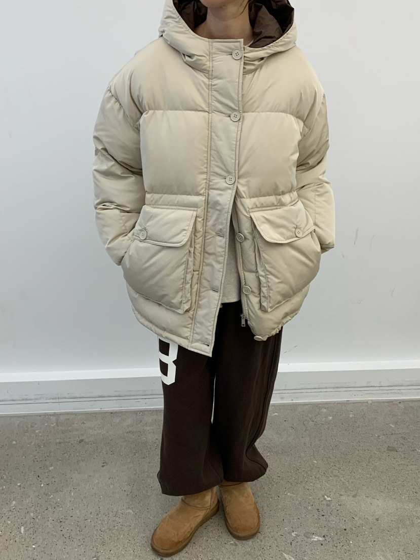 COBALT BLUE東大門㊣代購女裝新款休閑時尚人氣推薦短款棉服COBALT BLUE短款棉服