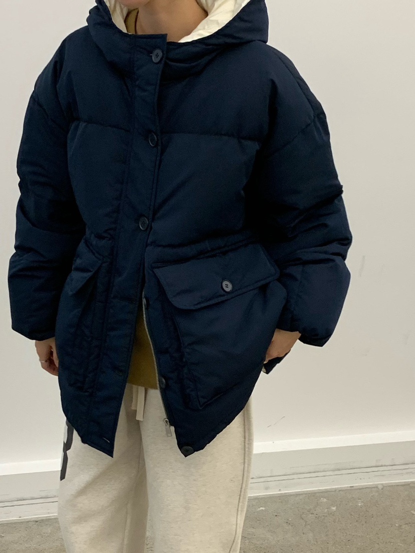 COBALT BLUE東大門㊣代購女裝新款休閑時尚人氣推薦短款棉服COBALT BLUE短款棉服