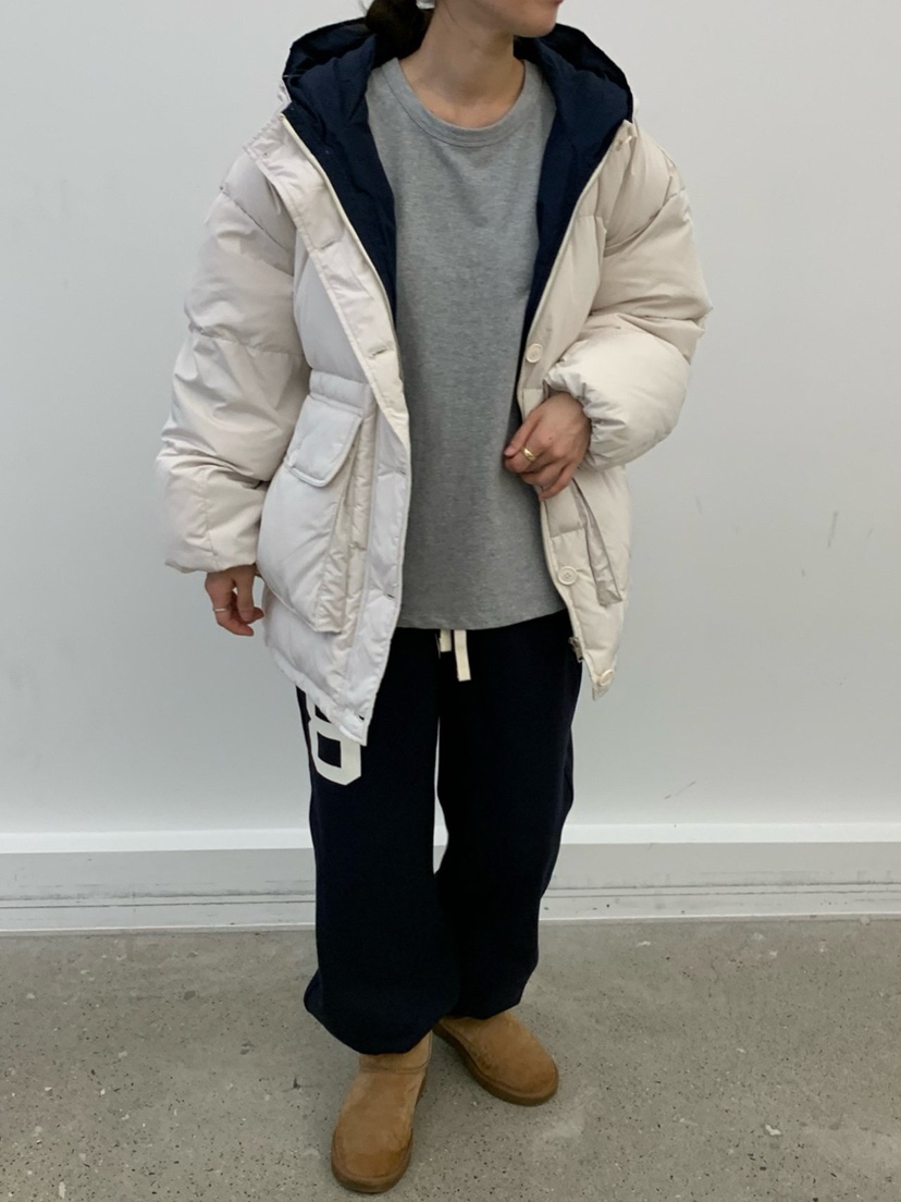 COBALT BLUE東大門㊣代購女裝新款休閑時尚人氣推薦短款棉服COBALT BLUE短款棉服