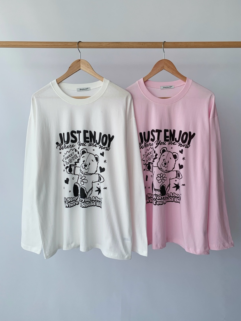 TOLL韓國代購㊣女士新品熱賣推薦真品25秋冬人氣休閑長袖T恤TOLL長袖T恤