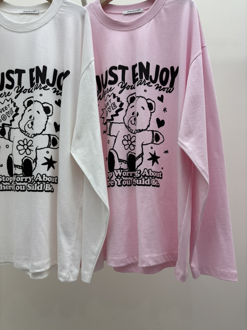 TOLL韓國代購㊣女士新品熱賣推薦真品25秋冬人氣休閑長袖T恤TOLL長袖T恤