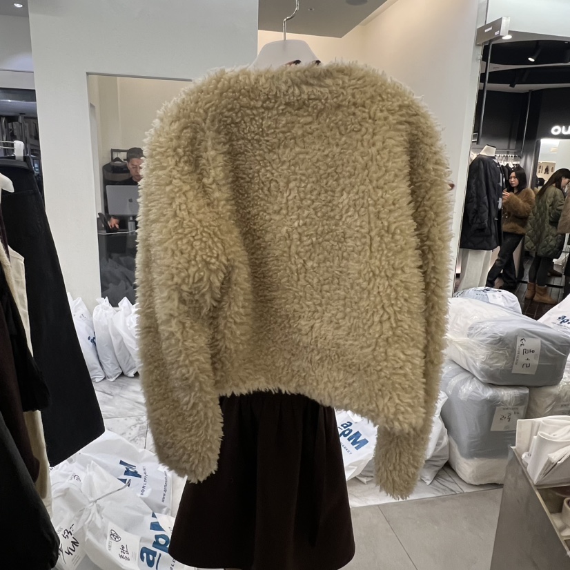 PORTS MOSS東大門㊣代購女裝新款熱賣休閑推薦夾克毛皮流蘇PORTS MOSS夾克