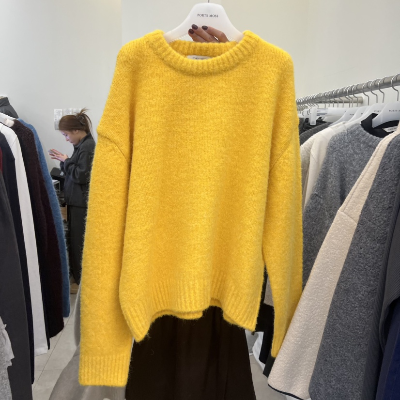 PORTS MOSS東大門㊣實拍女裝新款職業25秋冬休閑人氣針織衫PORTS MOSS針織衫圖色2