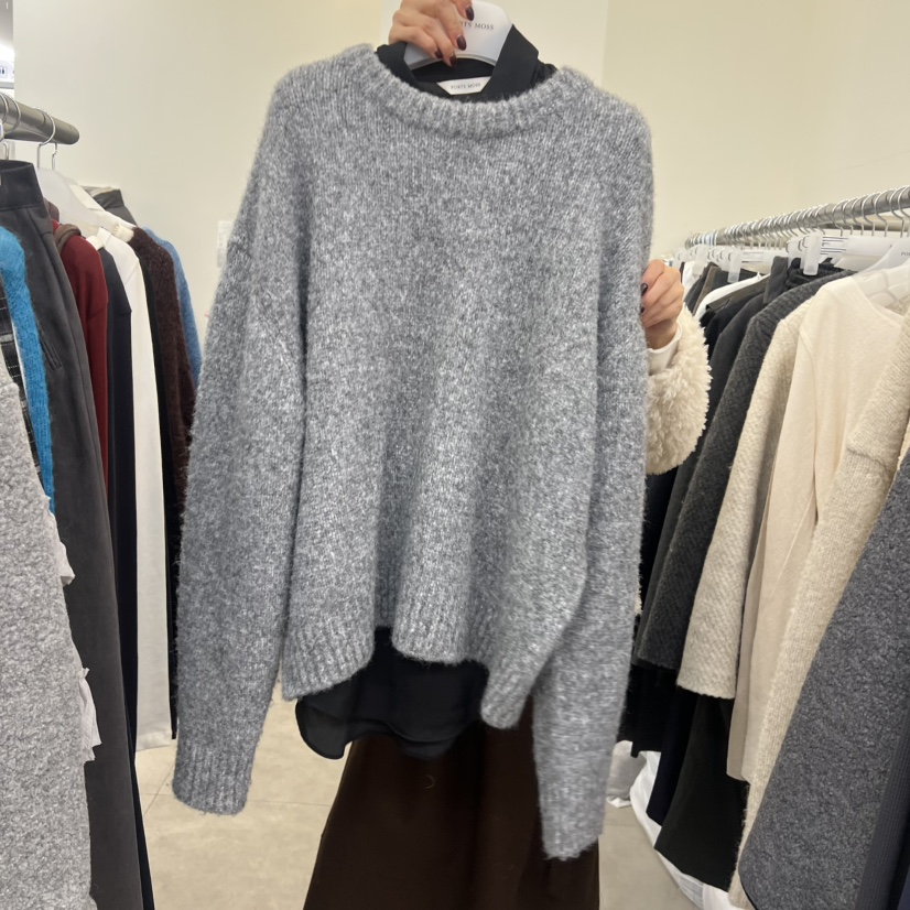 PORTS MOSS東大門㊣實拍女裝新款職業25秋冬休閑人氣針織衫PORTS MOSS針織衫圖色3