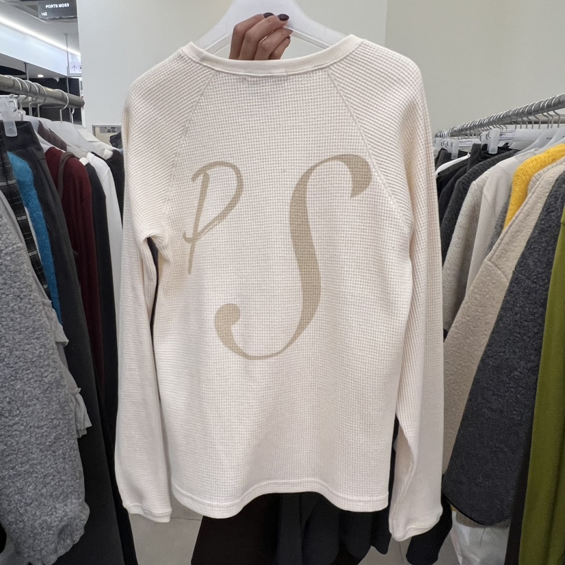 PORTS MOSS東大門㊣直郵女士新品職業25秋冬熱賣推薦長袖T恤PORTS MOSS長袖T恤