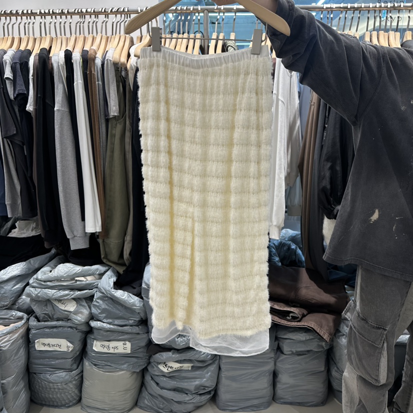 HONG.U東大門㊣實拍女士新品真品熱賣25秋冬時尚職業人氣長裙HONG.U長裙