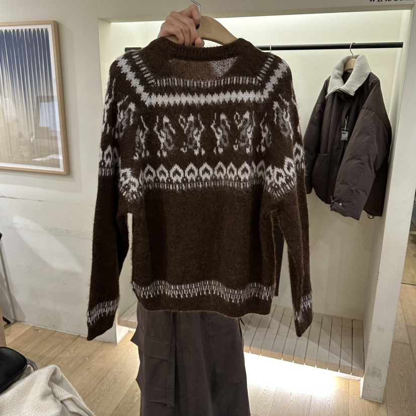 WINSOME東大門㊣代購女裝新品職業時尚25秋冬真品推薦休閑毛衣WINSOME毛衣