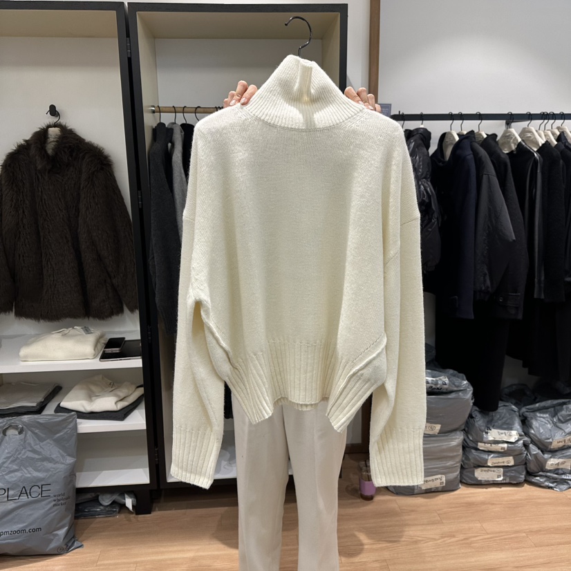 MUYBIEN東大門㊣直郵女裝新品職業休閑真品熱賣推薦25秋冬毛衣MUYBIEN毛衣