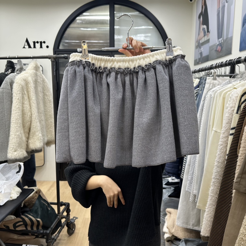 ARR韓國直郵㊣女裝新品人氣休閑推薦職業熱賣時尚25秋冬裙褲ARR裙褲