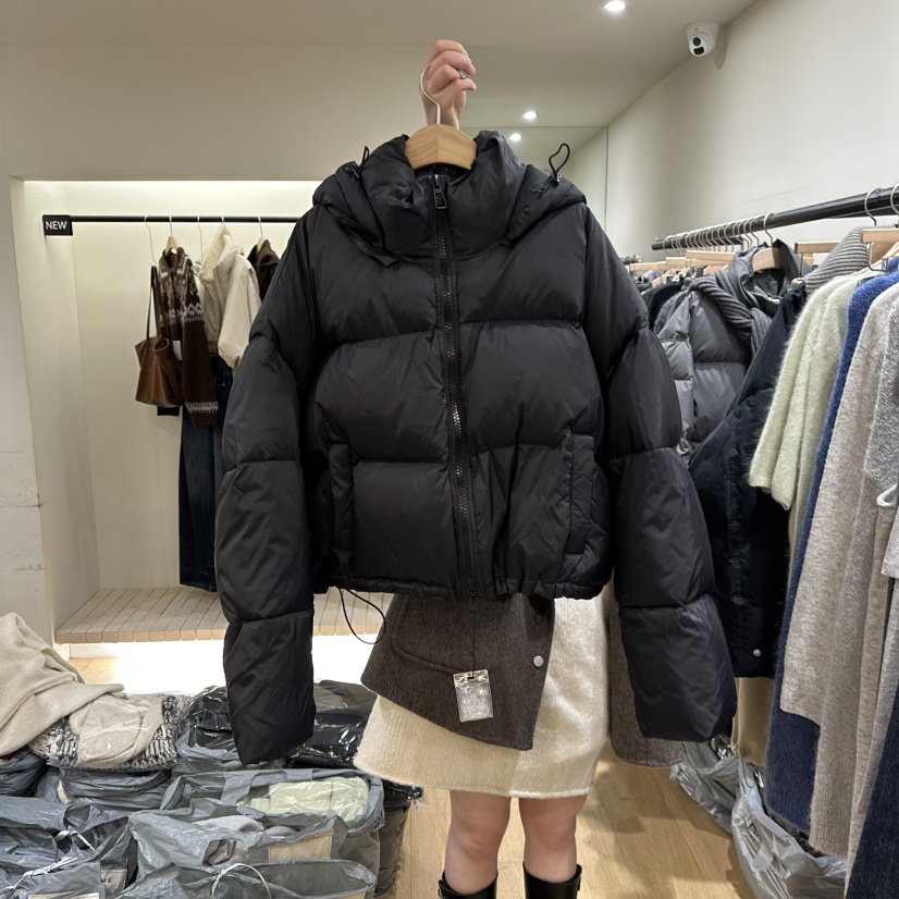 WINSOME韓國直郵㊣女士新款25秋冬時尚人氣熱賣休閑短款羽絨服WINSOME短款羽絨服圖色3