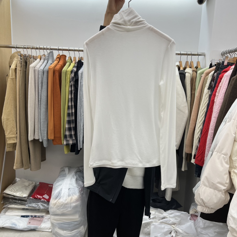 DRESS ROOM韓國直郵㊣女士新款休閑熱賣人氣25秋冬長袖T恤DRESS ROOM長袖T恤