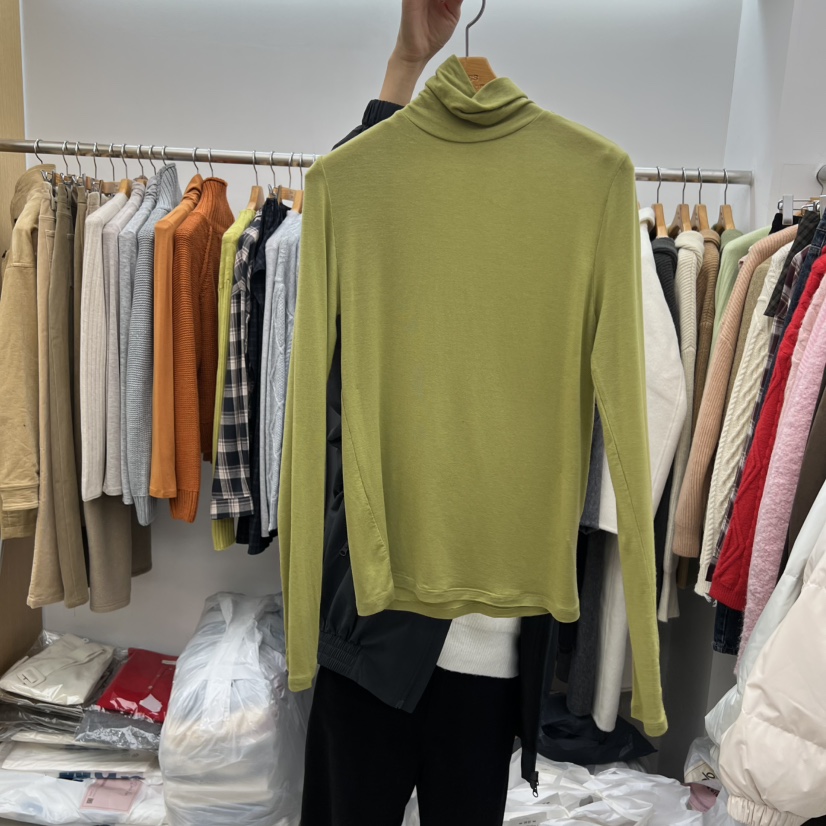 DRESS ROOM韓國直郵㊣女士新款休閑熱賣人氣25秋冬長袖T恤DRESS ROOM長袖T恤圖色4