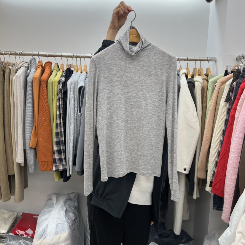 DRESS ROOM韓國直郵㊣女士新款休閑熱賣人氣25秋冬長袖T恤DRESS ROOM長袖T恤圖色7