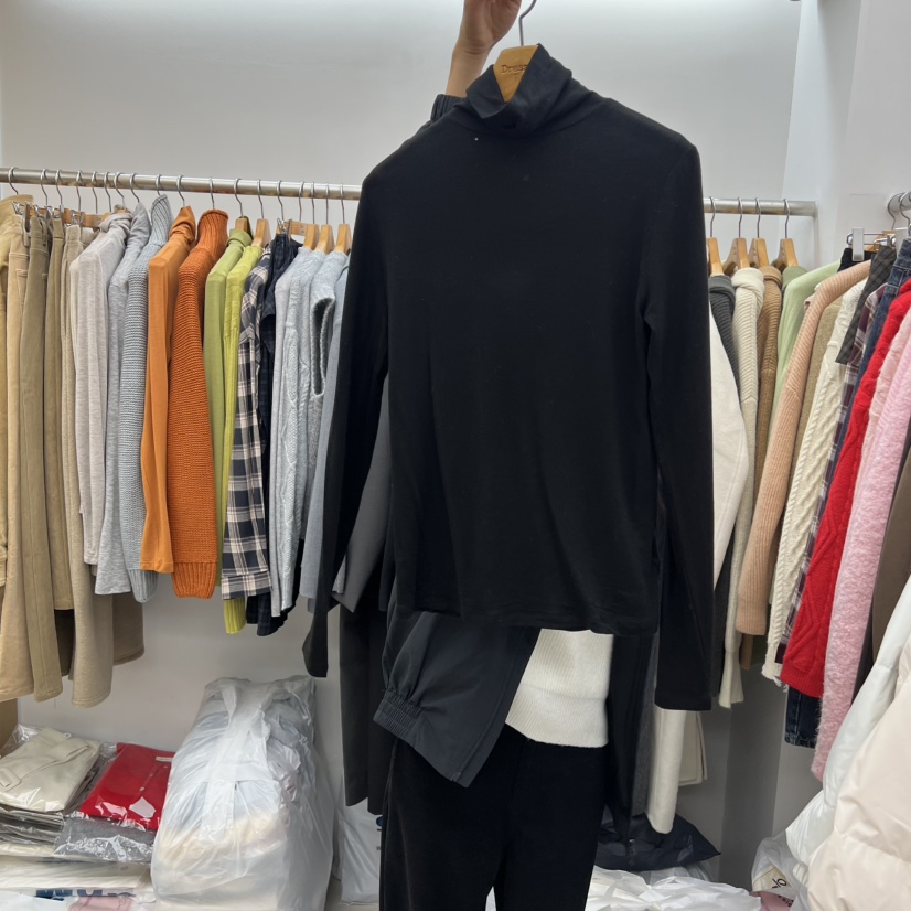 DRESS ROOM韓國直郵㊣女士新款休閑熱賣人氣25秋冬長袖T恤DRESS ROOM長袖T恤圖色8