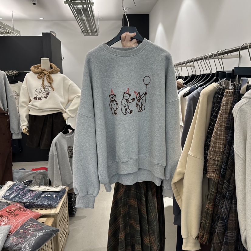 A.CES東大門㊣實拍女士新款休閑推薦真品熱賣人氣衛衣加絨A.CES衛衣