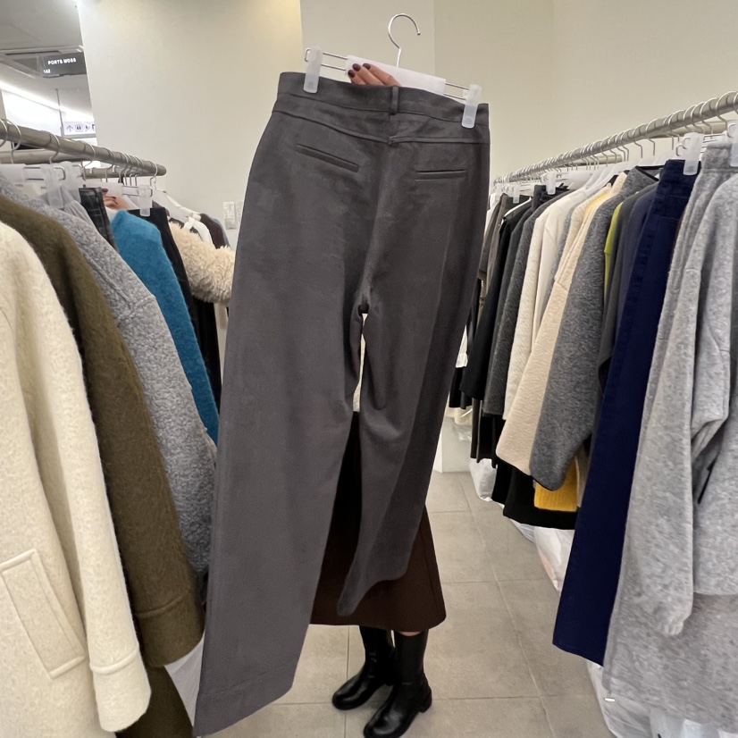 PORTS MOSS韓國直郵㊣女裝新品職業25秋冬推薦人氣真品休閑褲PORTS MOSS休閑褲