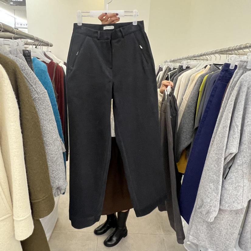 PORTS MOSS韓國直郵㊣女裝新品職業25秋冬推薦人氣真品休閑褲PORTS MOSS休閑褲圖色2