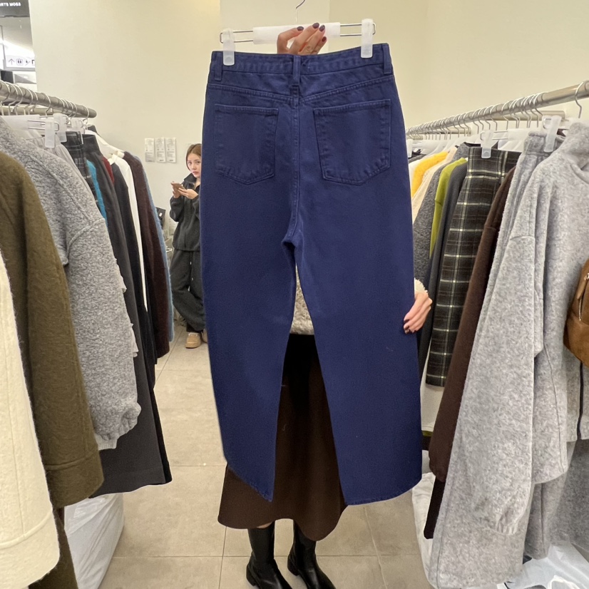 PORTS MOSS東大門㊣直郵女裝新款時尚休閑職業人氣推薦牛仔褲PORTS MOSS牛仔褲