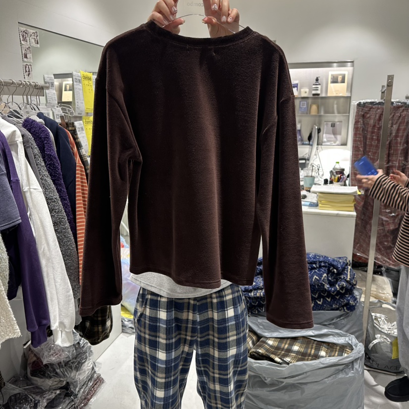 COMBO東大門㊣代購女士新款時尚休閑熱賣人氣25秋冬長袖T恤COM_BO長袖T恤